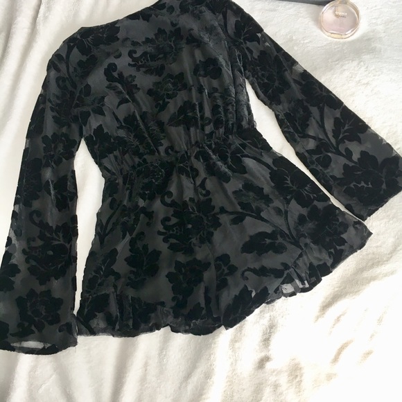 ALTARD STATE BLACK ROMPER - Picture 2 of 4